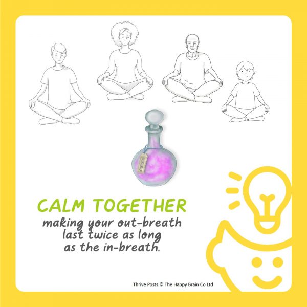 Image of people meditation and being calm together